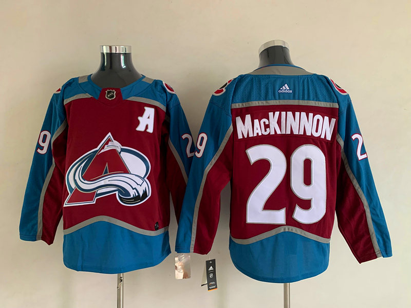 Men's Colorado Avalanche Nathan MacKinnon #29 Burgundy Breakaway Jersey